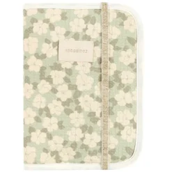 Nobodinoz Protège-carnet de Santé Poema Honey Comb - Green Sakura