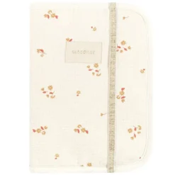 Nobodinoz Protège-carnet de Santé Poema Honey Comb - Yellow Lily