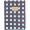 Nobodinoz Protège-carnet de Santé Hyde Park - Mosaïque Bleu et Rouge