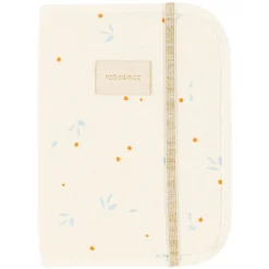Nobodinoz Protège-carnet de Santé Poema Opera - Orange Cherries
