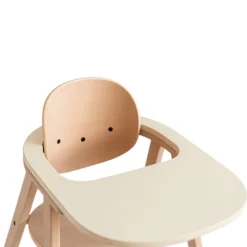 Nobodinoz Tablette pour Chaise Haute Growing Green - Hêtre