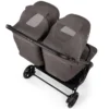 Nuna Poussette Double TRVL dubl - Thunder