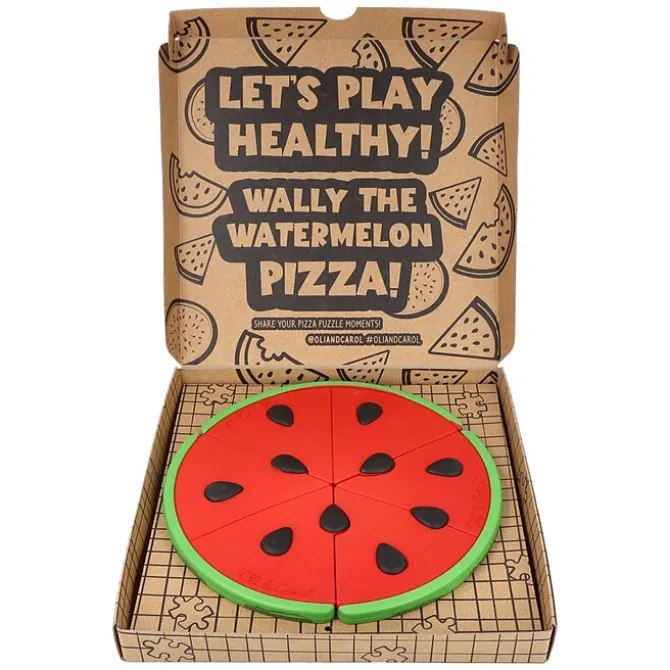 Oli & Carol Wally Puzzle Pizza Pastèque