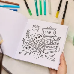 Omy Livre de Coloriage Cozy Art Paris