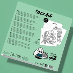 Omy Livre de Coloriage Cozy Art Paris