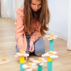 Oppi Toys Jeu de Construction Stix - 60 Pièces