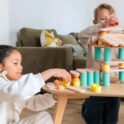 Oppi Toys Jeu de Construction Stix - 60 Pièces