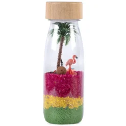 Petit Boum Bouteille Sensorielle Spy - Flamant Rose