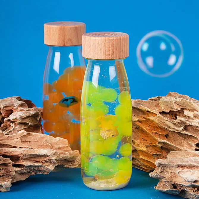 Petit Boum Bouteille Sensorielle Sound - Poisson Chirurgien Bleu