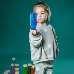 Petit Boum Bouteille Sensorielle Float - Bleu