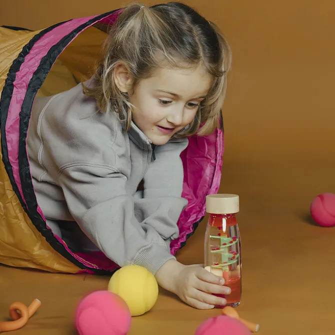 Petit Boum Bouteille Sensorielle Move - Spiral Pink