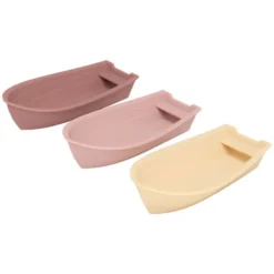 Petit Truc Lot de 3 Bateaux de Bain Petit Canot - Sand