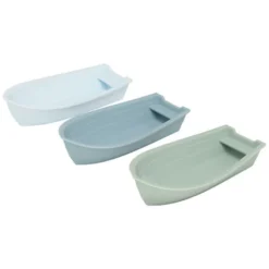 Petit Truc Lot de 3 Bateaux de Bain Petit Canot - Ocean