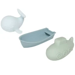 Petit Truc Lot de 3 Jouets de Bain Petit Plouf - Ocean