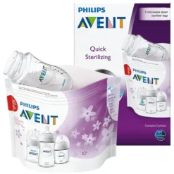 Philips Avent Lot de 5 Sachets de Stérilisation pour Micro-ondes