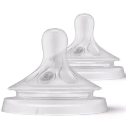 Philips Avent Lot de 2 Tétines Natural Response 3 Trous - Débit Nouveau-né