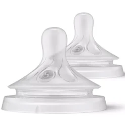 Philips Avent Lot de 2 Tétines Natural Response 5 Trous - Débit Rapide