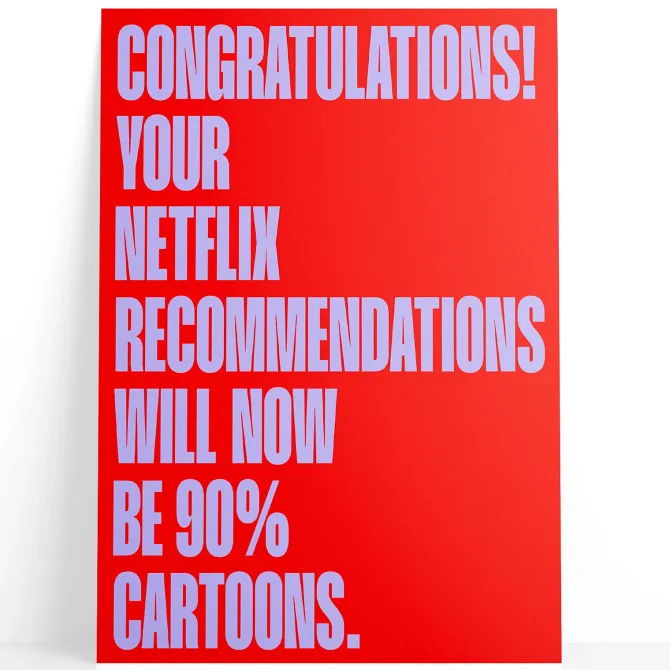 Piece & Love Carte - Netflix