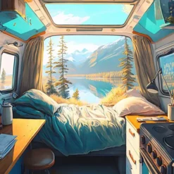 Piece & Love Puzzle Van Life