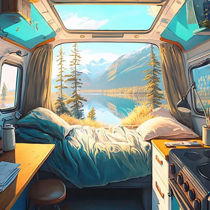 Piece & Love Puzzle Van Life