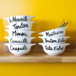 Pied de Poule Bol La Famille S'Éclate - Papy Gâteau