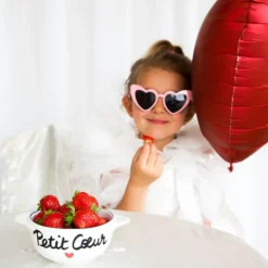 Pied de Poule Bol La Famille S'Éclate - Petit Coeur