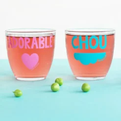 Pied de Poule Verre Môme - Chou