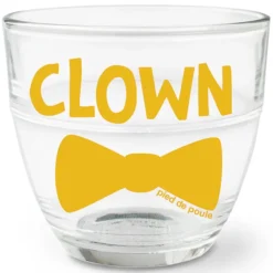 Pied de Poule Verre Môme - Clown