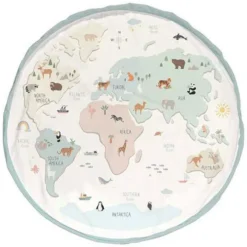Play&Go Sac à Jouets Noomad - Worldmap Colour