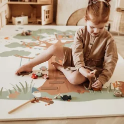 Play&Go Tapis de Jeux Réversible TILOO - Treehouse