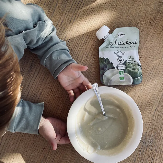 Popote Gourde Repas Bio Artichaut - 120 g