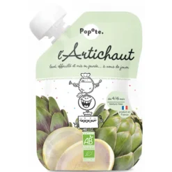 Popote Gourde Repas Bio Artichaut - 120 g