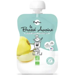 Popote Gourde Repas Bio Brassé Avoine Pomme - 100 g