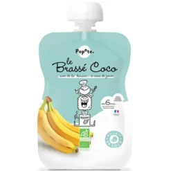 Popote Gourde Repas Bio Brassé Coco Banane - 100 g