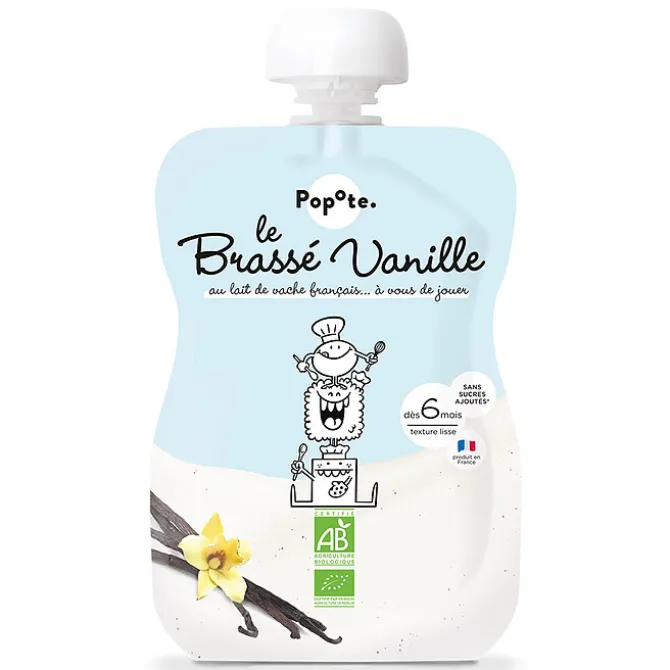 Popote Gourde Repas Bio Brassé Vanille - 100 g