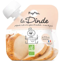 Popote Gourde Repas Bio Dinde - 60 g