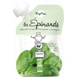 Popote Gourde Repas Bio Epinards - 120 g
