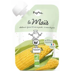 Popote Gourde Repas Bio Maïs - 120 g