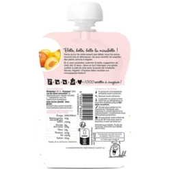 Popote Gourde Repas Bio Mirabelles - 120 g