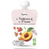 Popote Gourde Repas Bio Nectarine et Fraises - 120 g