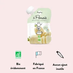 Popote Gourde Repas Bio Panais - 120 g