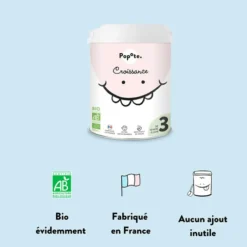 Popote Lait 3ème Âge Croissance Bio - 800 g