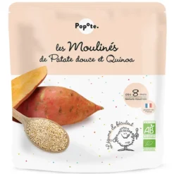 Popote Les Moulinés Patate Douce et Quinoa - 180 g