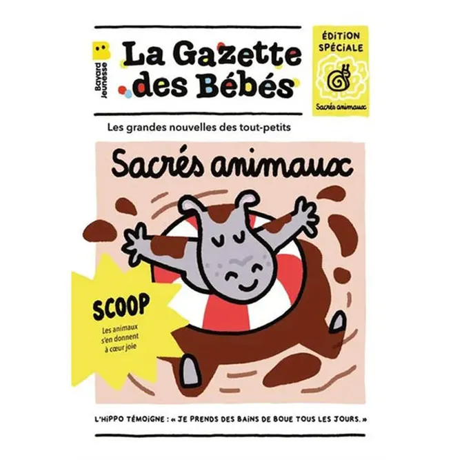 Poppik La Gazette des Bébés - Sacrés Animaux