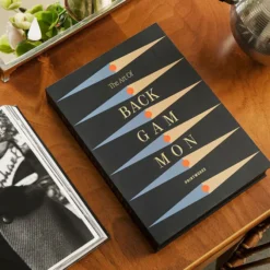 Printworks Jeu de Plateau Art of Backgammon Anthracite - Classic