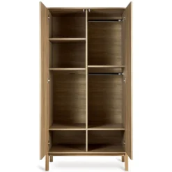 Quax Armoire 2 Portes Ashi - Honey Ash