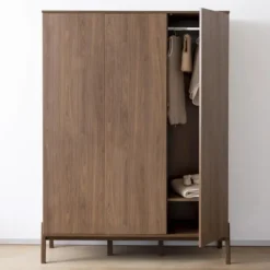 Quax Armoire 3 Portes Ashi XL - Chataignier
