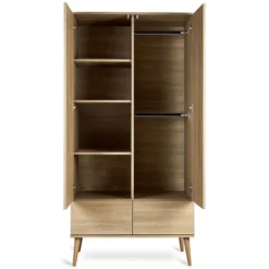 Quax Armoire 2 Portes Flow - Honey Ash