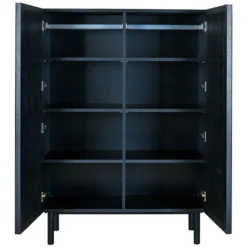 Quax Armoire 2 Portes Hai No Ki - Black Ash