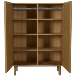 Quax Armoire 2 Portes Hai No Ki - Naturel